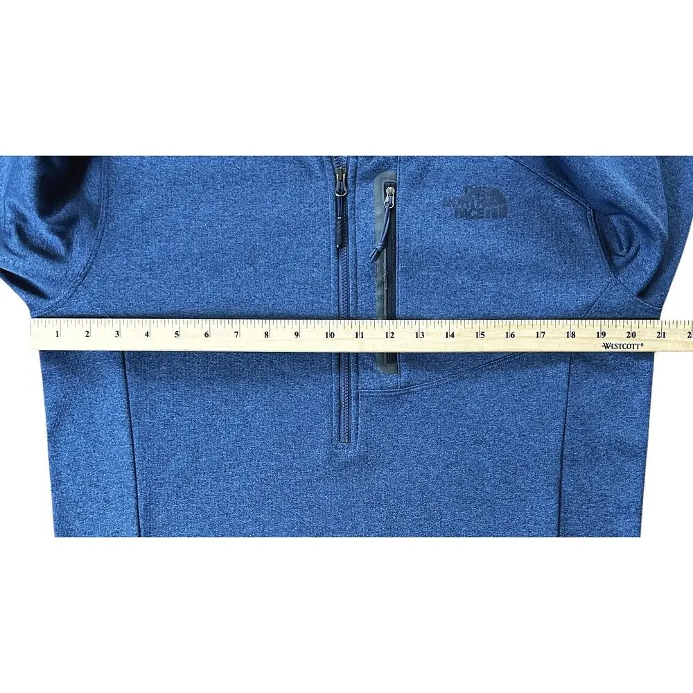 The North Face Canyonlands Half-Zip Blue Pullover Jacket Men's Medium